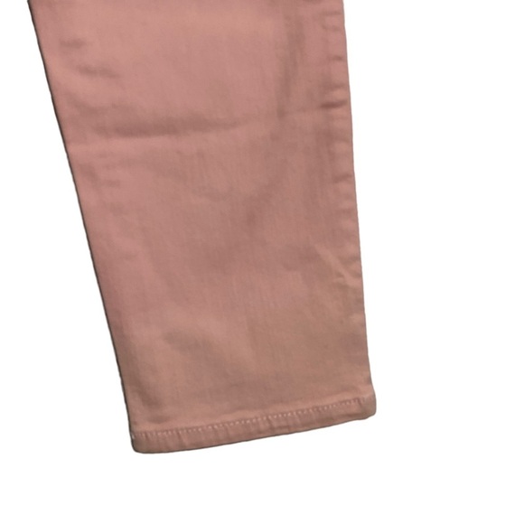 7FAM 7 For All Mankind Pale Baby Pink Salmon The Ankle Skinny Jeans 28 - Picture 11 of 16